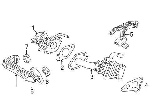 2022 Toyota Camry EGR System Diagram 2 - Thumbnail