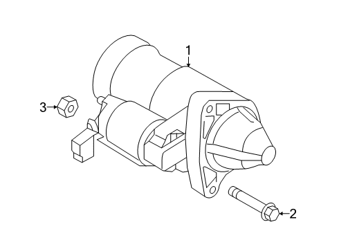 2019 Toyota Yaris Starter Diagram