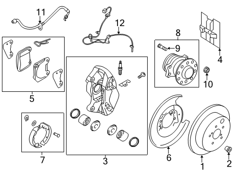 2020 Toyota 86 Anti-Lock Brakes Diagram