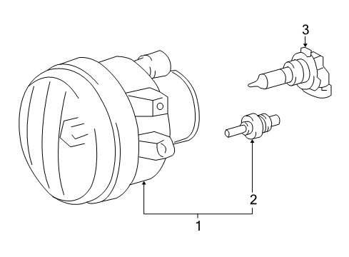 2005 Toyota Prius Bulbs Diagram