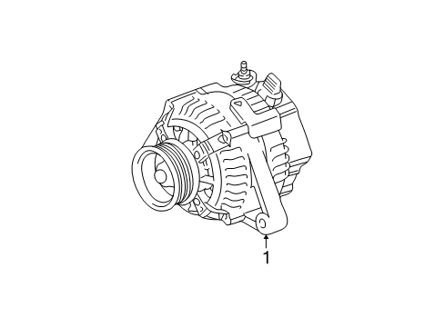 2001 Toyota Avalon Alternator Diagram 2 - Thumbnail