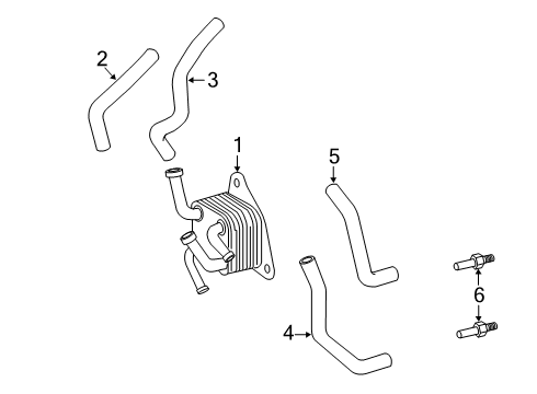 2014 Toyota Highlander Trans Oil Cooler Diagram
