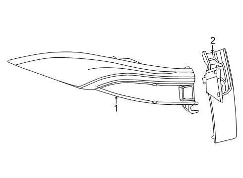 2025 Toyota Crown Signia Rear Lamps Diagram