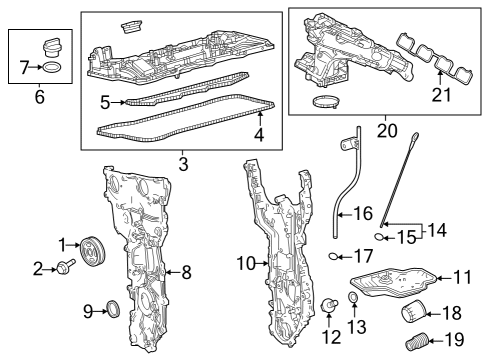 2025 Toyota Grand Highlander Engine Parts Diagram 2 - Thumbnail
