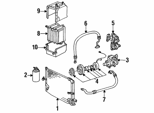 1987 Toyota Corolla Air Conditioner Diagram