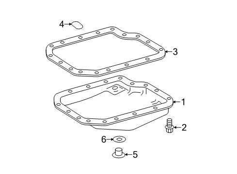 2012 Toyota Sienna Automatic Transmission Diagram