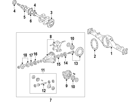 2017 Toyota Tundra Rear Propeller Shaft Diagram