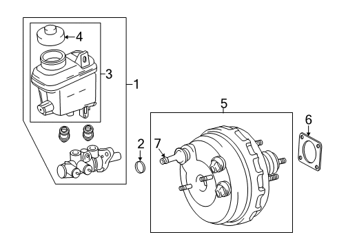 2017 Toyota Tundra Hydraulic System - Brakes Diagram 3 - Thumbnail