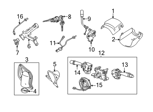 2000 Toyota Tundra Switches Diagram