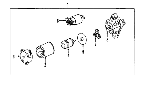 2004 Toyota Sienna Starter Diagram 2 - Thumbnail