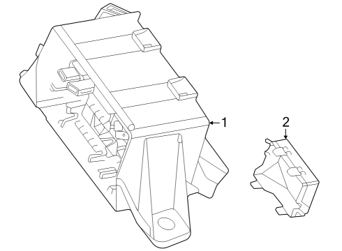 2025 Toyota Sienna Fuse & Relay Diagram 3 - Thumbnail