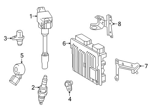 2025 Toyota Corolla Ignition System Diagram 2 - Thumbnail