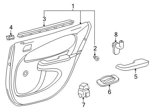 1999 Toyota Corolla Switches - Electrical Diagram 3 - Thumbnail