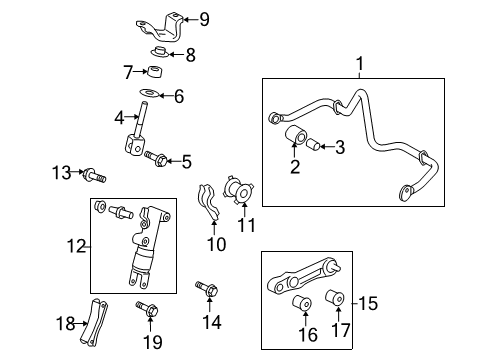 2014 Toyota Land Cruiser Stabilizer Bar & Components Diagram 4 - Thumbnail