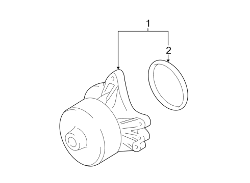 2003 Toyota Matrix Water Pump Diagram