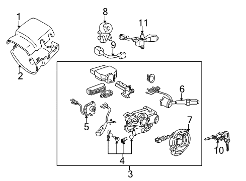 1995 Toyota Tacoma Switches - Electrical Diagram 2 - Thumbnail