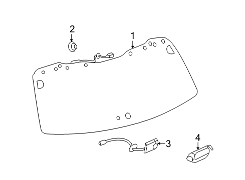 2010 Toyota Highlander Lift Gate Diagram 7 - Thumbnail