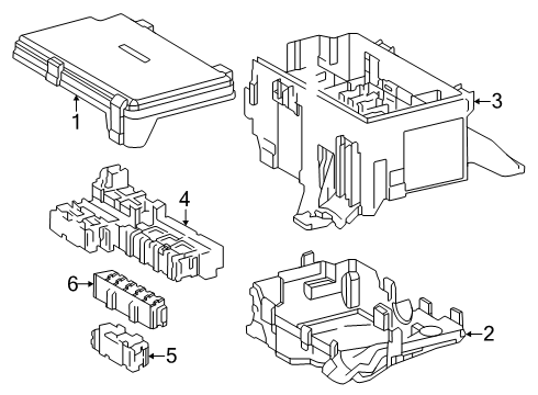2025 Toyota Land Cruiser Fuse & Relay Diagram