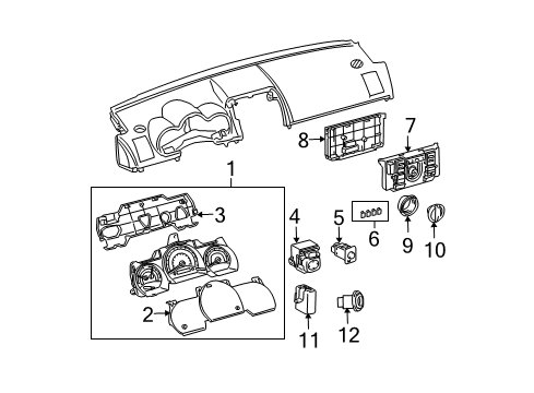 2007 Scion tC Mirrors Diagram