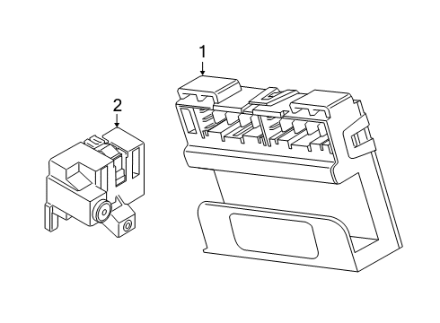 2025 Toyota GR Supra Electrical Components Diagram 2 - Thumbnail