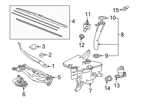 2017 Toyota Corolla iM Wipers Diagram 2 - Thumbnail