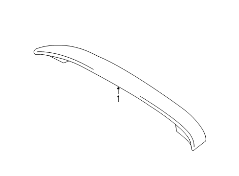 2015 Scion tC Rear Spoiler Diagram