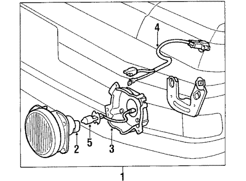1988 Toyota Celica Fog Lamps Diagram
