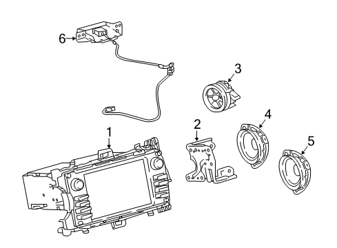 2018 Toyota Yaris Sound System Diagram