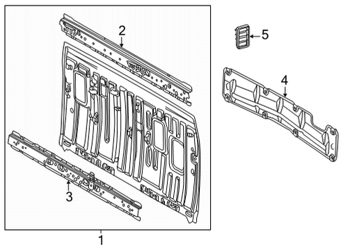 2025 Toyota Tundra Back Panel Diagram