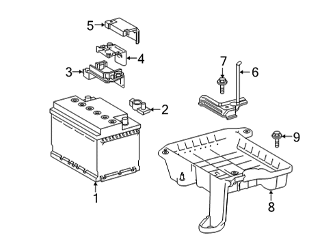 2025 Toyota Corolla Cross Battery Diagram 2 - Thumbnail