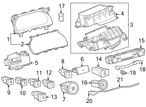2025 Toyota Grand Highlander Lift Gate Diagram