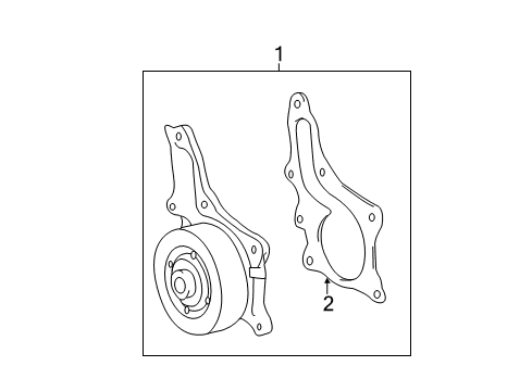 2014 Toyota Camry Water Pump Diagram 2 - Thumbnail