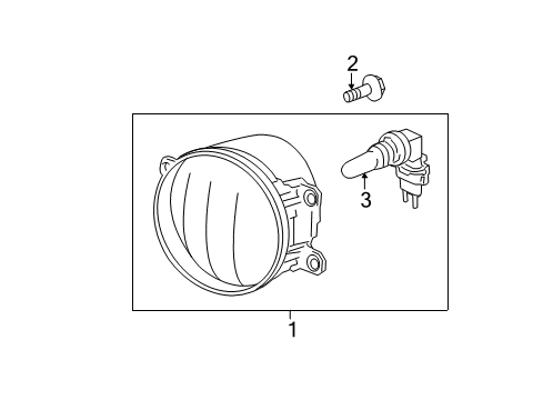 2010 Toyota Avalon Fog Lamps Diagram