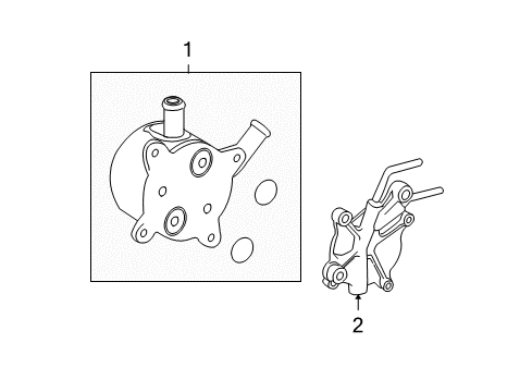 2012 Toyota Tundra Trans Oil Cooler - Belts Diagram 2 - Thumbnail