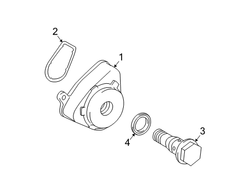 2012 Toyota Highlander Oil Cooler Diagram
