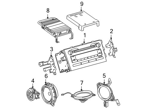 2009 Toyota Corolla Sound System Diagram
