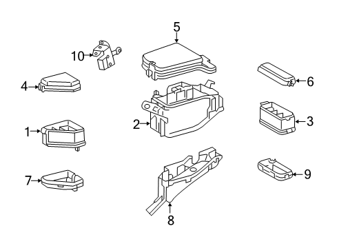 2018 Toyota Highlander Fuse & Relay Diagram
