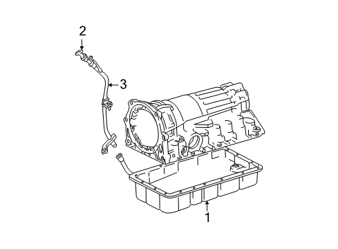2005 Toyota Tundra Transmission Components Diagram 2 - Thumbnail