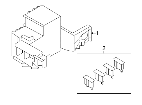 2016 Scion iA Electrical Components Diagram