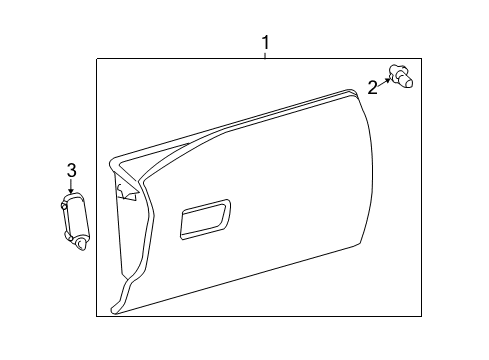 2011 Toyota Matrix Glove Box Diagram