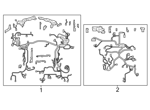 2025 Toyota Grand Highlander Wiring Harness Diagram