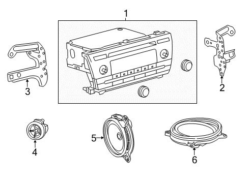 2014 Toyota Corolla Navigation System Diagram