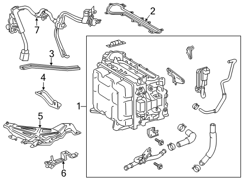 2019 Toyota Highlander Electrical Components Diagram 3 - Thumbnail