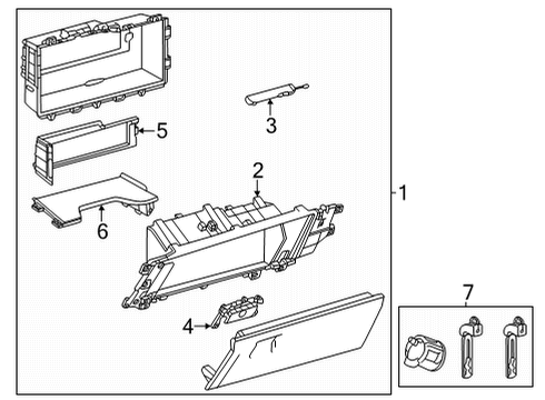 2025 Toyota Tundra Glove Box Diagram