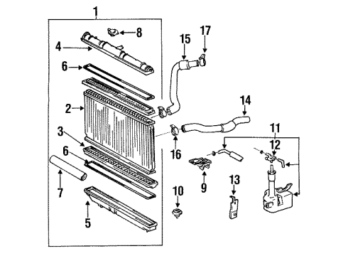 1991 Toyota Celica Switch, Temperature Detect Diagram for 89428-15030