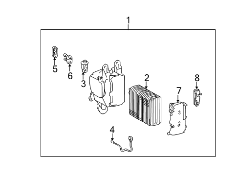 2004 Toyota Land Cruiser Air Conditioner Diagram