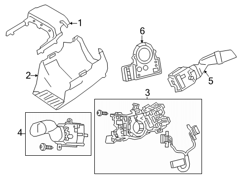 2025 Toyota Crown Signia Switches Diagram