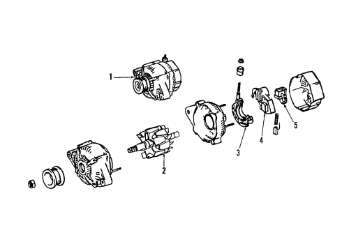 2004 Scion xA Alternator Diagram