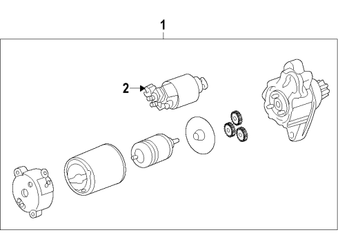 2018 Toyota RAV4 Starter Diagram 2 - Thumbnail