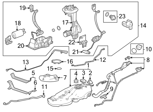 2025 Toyota Grand Highlander Fuel Injection Diagram